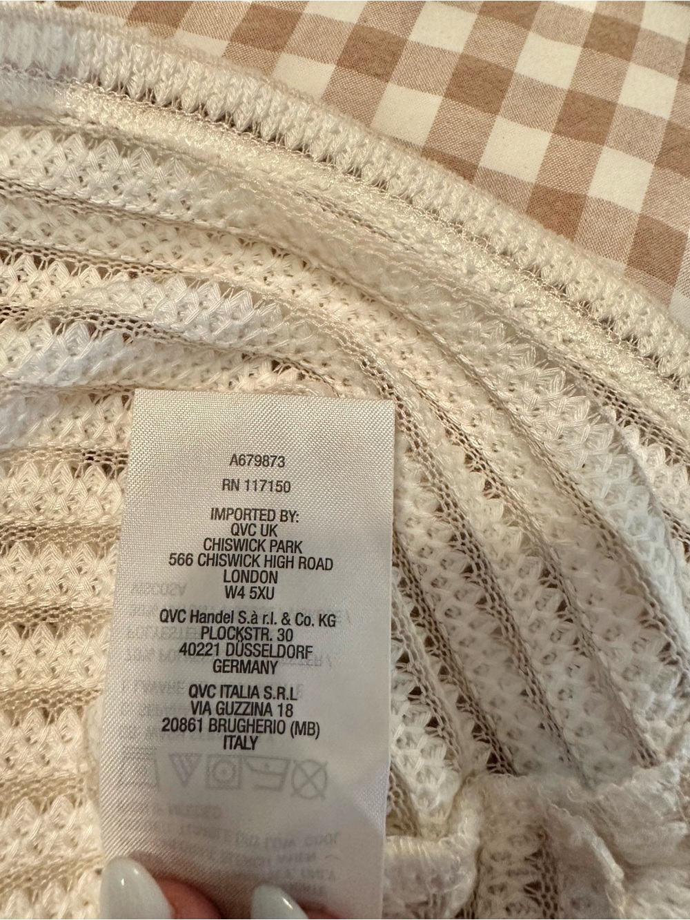 Belle by Kim Gravel Cream Textured Hooded Sweater - Picture 3 of 8
